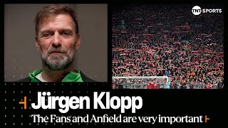 EXCLUSIVE: Jurgen Klopp on the Liverpool fans & Anfield being vital for their match vs Atalanta 🔴