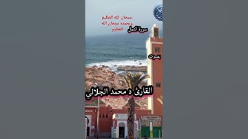سورة النمل بصوت القارئ د محمد الجلالي تلاوة ماشاءالله تبارك الرحمن 💯.                   #سورةالنمل