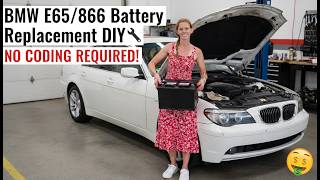 BMW E65/E66 Battery Replacement DIY (NO CODING REQUIRED!)