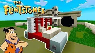 Minecraft: How To Make The Flintstones Car The Flintstones