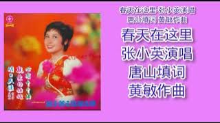 春天在这里-张小英演唱 歌词版