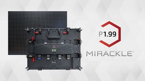 Mirackle® P1.99mm LED Panels Overview