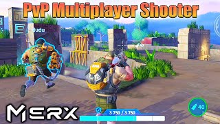 MerX Multiplayer PvP shooter Gameplay (Android, iOS) - Mobile Game