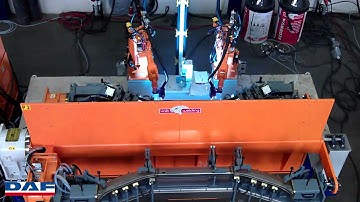 DAF synchronized motion twin robots