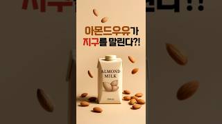 🌱 #아몬드우유논란 #지속가능한소비 #환경밸런스#비건음료 #물사용이슈 #탄소발자국 #의식있는선택#친환경라이프 #지구생각 #에코디베이트