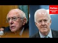Bernie Sanders Chimes In During John Cornyn's Speech About Renewable Energy: "I Did Know That"