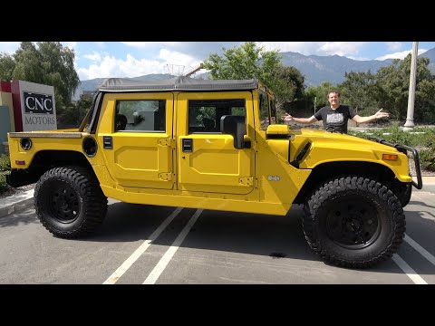 Here's Why the Hummer H1 Alpha Is the Ultimate $200,000 Off-Roader