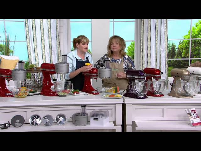 KitchenAid Sifter Stand Mixer Attachment with Scale on QVC 