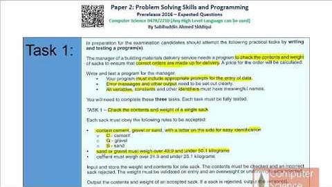 Pre Release CS2210-Task-1 by Sabihuddin Ahmed Siddiqui