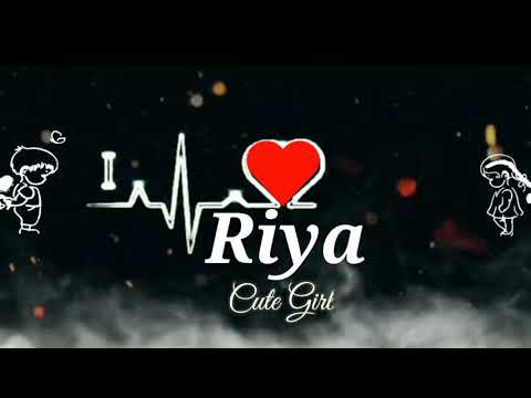 Riya name love WhatsApp status heart touching song  Shorts