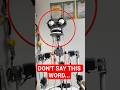 The "Forbidden Word" for Robots, Explained #shorts