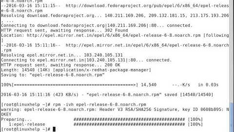How to install additional standard open source packages by using YUM command.