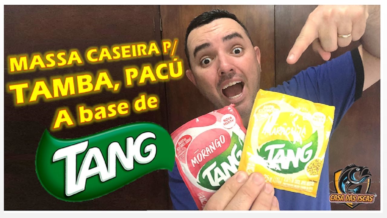 MASSA CASEIRA P/ TAMBA E PACÚ A BASE DE TANG