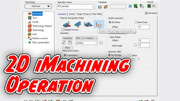 2D iMachining Operation