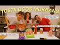 TOSTILOCOS MUKBANG W/ PAU & FABIO (TEAAAAA)