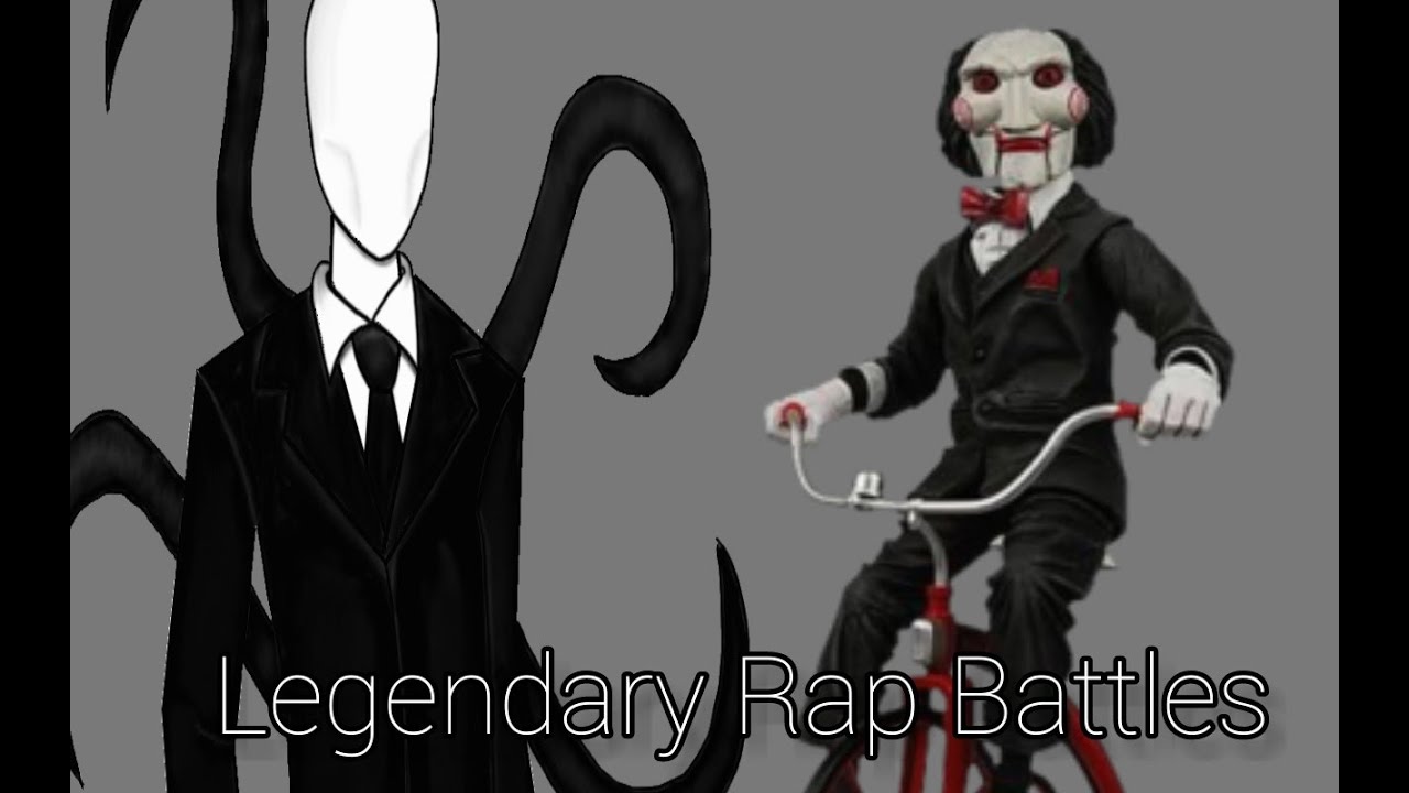 Slenderman vs Jigsaw Rap Battle! Legendary Rap Battles 3 YouTube