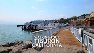 Exploring Downtown Tiburon, California USA Walking Tour #tiburon #tiburoncalifornia #downtowntiburon