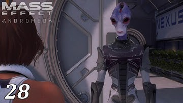 Mass Effect Andromeda Walkthrough - Part 28 - Nexus - Benefactor?