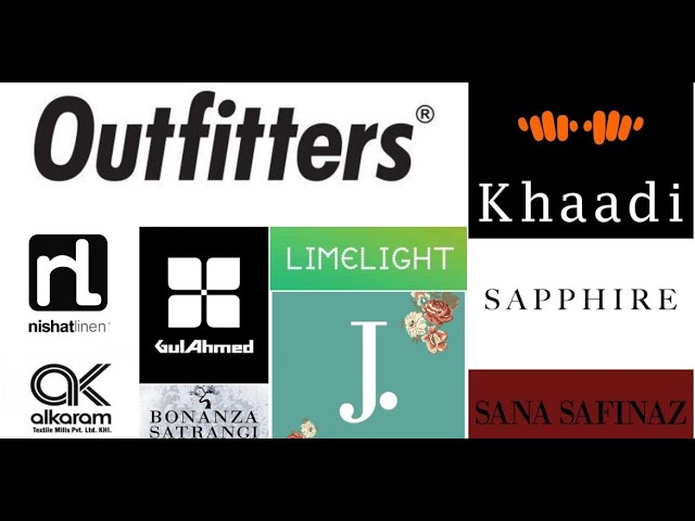 Top 10 Clothing Brands In Pakistan Top 10 Fashion Brands In Pakistan Pakistani Brand List Youtube