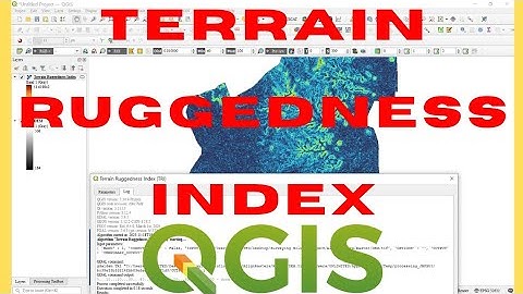 Terrain Ruggedness Index in QGIS