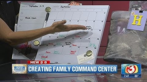Creating a family command center