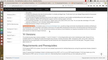yii2 tutorial 01 - introduction