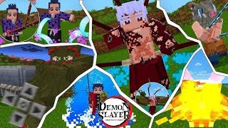 DEMON SLAYER ADDON for Minecraft PE 1.21 [Kimetsu No Yaiba] | THE BEST DEMON SLAYER ADDON #minecraft screenshot 1