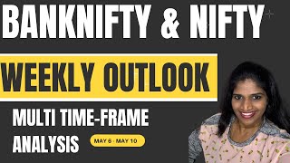 Bank Nifty, Nifty Outlook for the week May 13 - 17 - Only Price Action Logics (In Hindi & English)