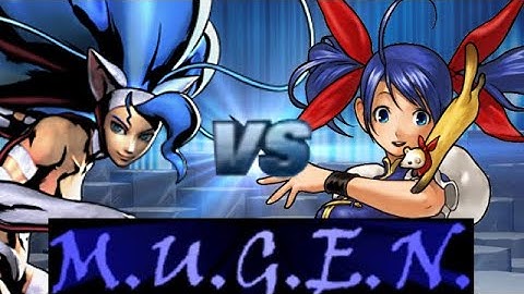 MUGEN: CvS2 Felicia (me) vs. CvS2 Hotaru Futaba
