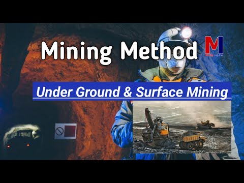 Mining Method //Under Ground u0026 Surfface Mining