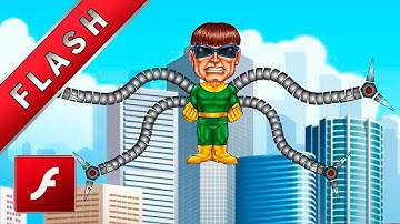 Animación Dr Octopus - Tutorial de adobe Flash - Herramienta hueso