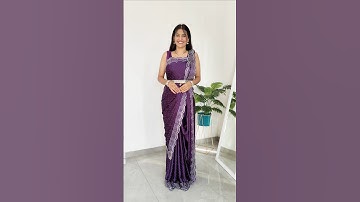 new style saree draping tutorial #rekhamishra #saree #sareedraping