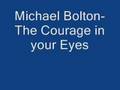 michael bolton - the courage in your eyes