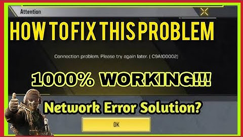 Fix CODM Season 4 2025 Test Server Connection Problem, COD Mobile Test Server Connection Problem fix