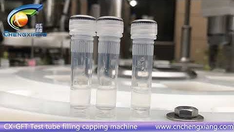 CX-GFT 3ml test tube filling capping machine,filling machine 0.5ml