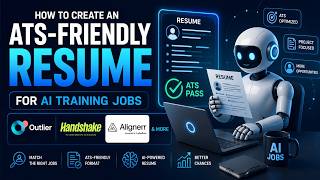 How to Create an ATS-Friendly Resume for AI Training Jobs (Outlier, Handshake AI, Alignerr & More)