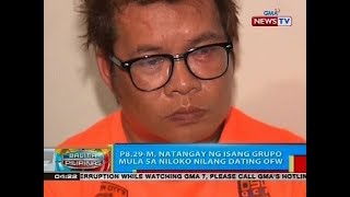 P8.29-M, natangay ng isang grupo mula sa niloko nilang dating OFW