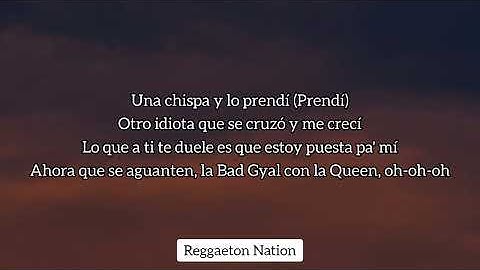 Bad Gyal, Ivy Queen - PERDIÓ (Letra/Lyrics)