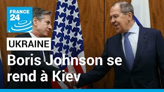 Ukraine : Antony Blinken et Sergueï Lavrov se parlent, Boris Johnson se rend à Kiev • FRANCE 24