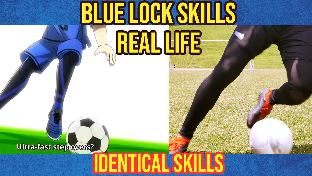 BLUE LOCK SKILLS IN REAL LIFE BY FOOTBALL PLAYER