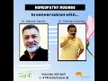 In conversation WITH Dr. Shekhar Algundgi