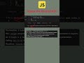 JavaScript Trick: What Does f.length Actually Print? #shorts #coding #interview  #20