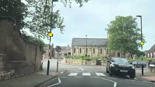 Bedford Town 2024 - drive through the embankment 4K Video