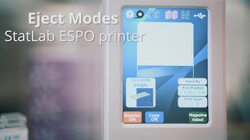 Eject Modes - StatLab ESPO printer