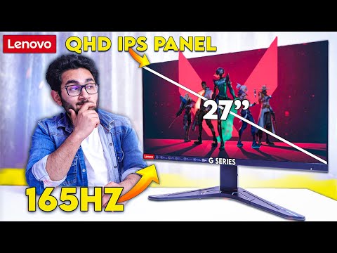 Superb 1440P Gaming Monitor Under ₹25,000 | Lenovo G-Series G27Q-20