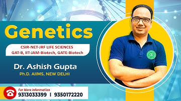 Genetics (Unit 8) || CSIR NET Life SCIENCE.||JNU ||DU||TIFR || GAT-B GATE Biotech.