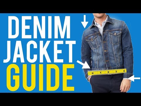 Denim Jacket Fit Guide For Men - The Correct Way to Wear It