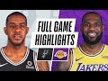 Game Recap: Spurs 118, Lakers 109