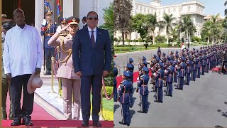 Download Lagu Museveni officially welcomed by Egyptian President El-Sisi at the Presidential Palace in Cairo MP3 Download Lagu Museveni officially welcomed by Egyptian President El-Sisi at the Presidential Palace in Cairo MP3