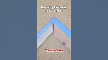 Wood Joint Geometry Explained in 60 Seconds 🔥📐 | woodworking tips #shorts #geometry #howto